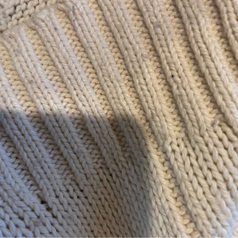 American Eagle Y2K Wool Blend Cable Knit Wide Cowl Neck Short Sleeve. Bella Swan - Picture 6 of 14
